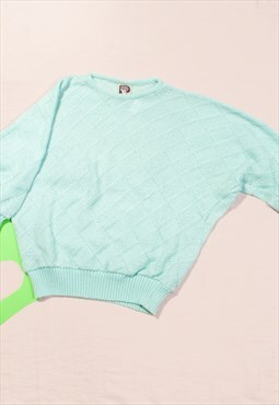 Vintage Knit Jumper 70s Pastel Sweater
