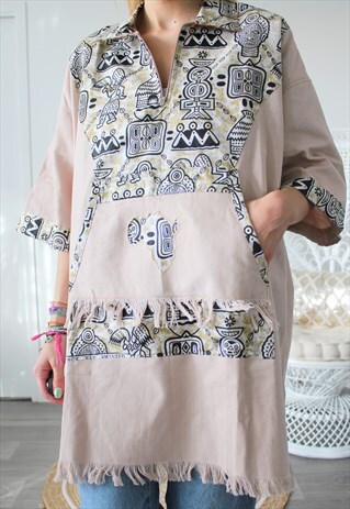 TUNIC LOOSE WAX TUNIC