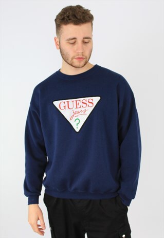 GUESS JEANS USA VINTAGE SPORTS SWEATSHIRT