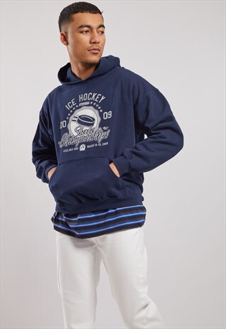 VINTAGE ICE HOCKEY CHAMPIONS HOODIE