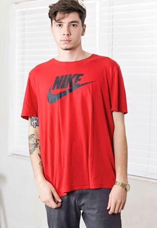 VINTAGE NIKE T-SHIRT LOGO 90S L 5.4
