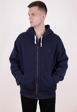 90S VINTAGE POLO RALPH LAUREN FULL ZIPPED JUMPER