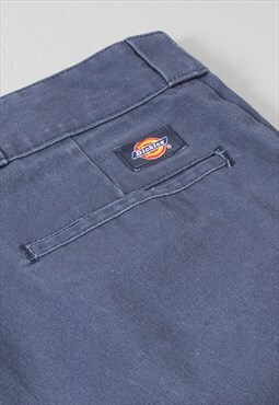 Vintage Dickies Canvas Trousers Navy Skater Cargo Pants W42