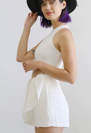 LUO LUO SUPA HOTT SHORT SLEEVE ROMPER PLAYSUIT