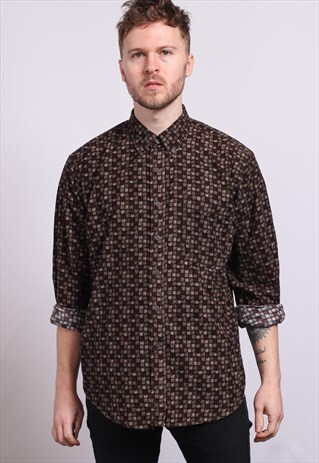 VINTAGE CORDUROY CORD SHIRT