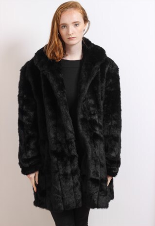VINTAGE FAUX FUR JACKET