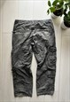 VINTAGE TACTICAL CARGO MULTIPOCKETS KHAKI STREETWEAR PANTS