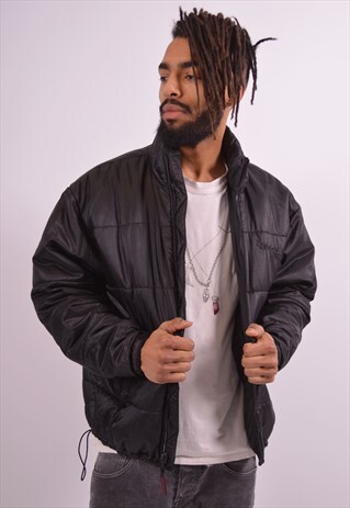 VINTAGE INVICTA PADDED JACKET BLACK