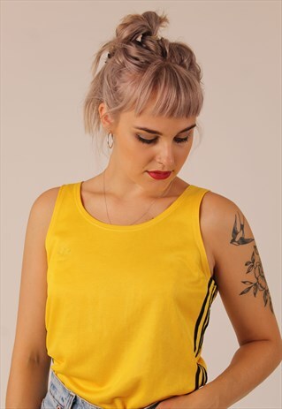 80S ADIDAS TREFOIL LOGO VEST