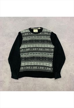 Vintage Knitted Jumper Men's XL