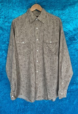 Vintage Cotton Printed Shirt