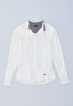 Vintage 90's Napapijri Shirt White