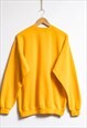 VINTAGE 90'S ADIDAS SMALL BLUE LOGO SWEATSHIRT 19199