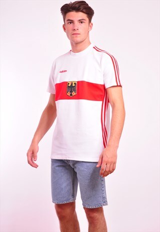 VINTAGE ADIDAS POLAND TRAINING FOOTBALL SHIRT