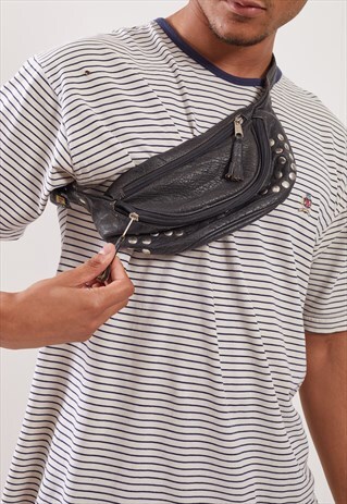 VINTAGE LEATHER FESTIVAL BUM BAG