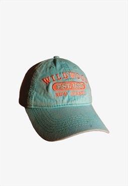 Vintage Y2K Wildwood New Jersey Blue & Pink Cap