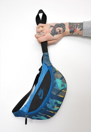 80S NIKE FESTIVAL WAIST BUM BAG BLUE