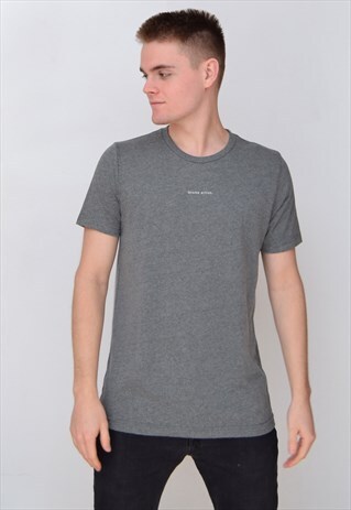 DARK GREY BROKE ARTIST (WHITE) T-SHIRT