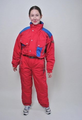 vintage one piece ski suits