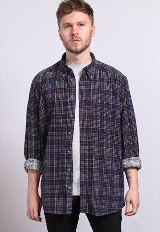 VINTAGE CORDUROY CORD SHIRT