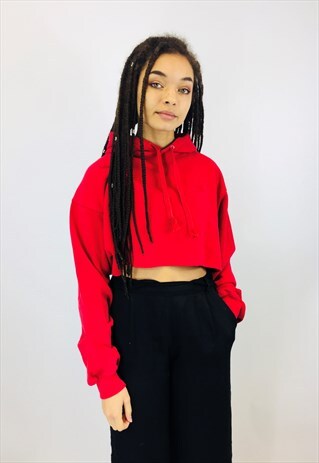 CHAMPION CROPPED HOODIE