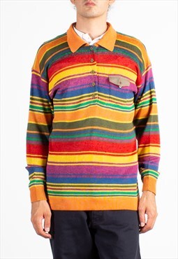 Men's Castelbajac for Iceberg Colorful Polo