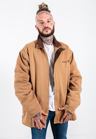 VINTAGE 80S TIMBERLAND WORKWEAR COAT / S7728