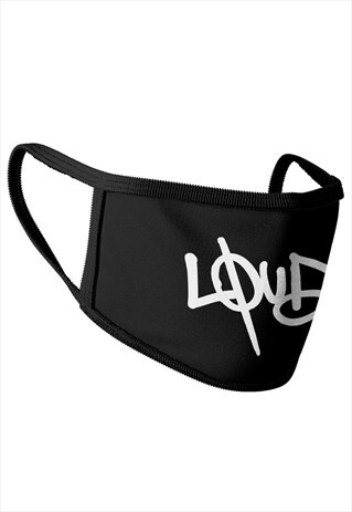 LOUD GRAFFITI FACE MASK