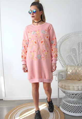 SWEATSHIRT DRESS