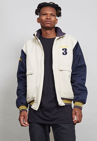 VINTAGE COLLEGE STYLE ADIDAS BOMBER JACKET