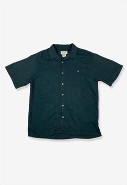 Vintage Bungalow Joe Hawaiian Shirt Black XL