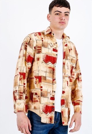 VINTAGE PATTERNED SHIRT S418