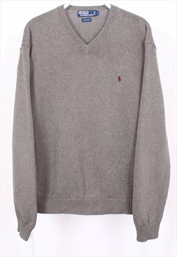 Polo Ralph Lauren Jumper in Grey colour, Vintage.