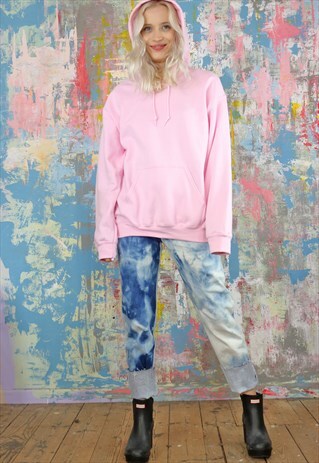 PASTEL PINK SWEAT HOODIE