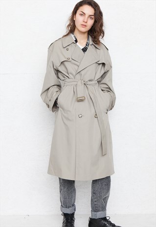 VINTAGE LIGHT GREY WESTBURY COAT