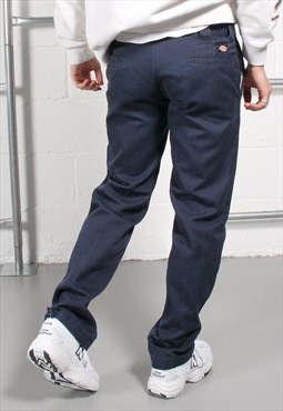 Vintage Dickies Cargo Trouser Navy Skate Carpenter Pants W34