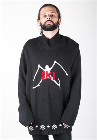 VINTAGE 90S TOMMY HILFIGER KNITTED JUMPER