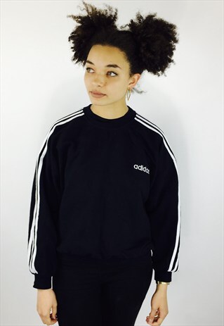 ADIDAS ORIGINALS BLACK SWEATSHIRT