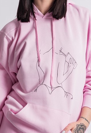 PINK NO SHAME HOODIE