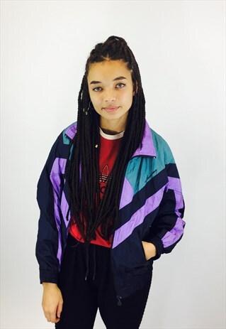 VINTAGE FESTIVAL 80S RAVE WINDBREAKER JACKET