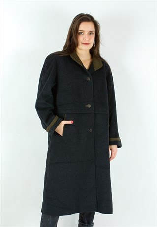 HENSEL & MORTENSEN LINEA CLASSICA LODEN WOOL ALPACA COAT