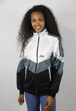 VINTAGE ASICS ZIP UP JACKET
