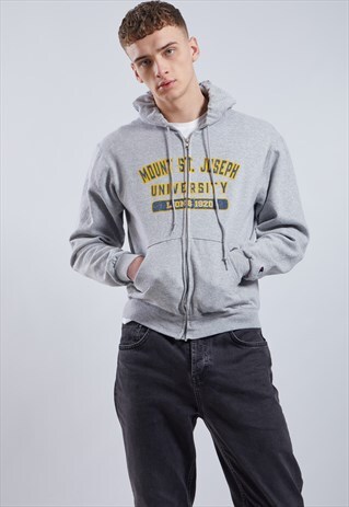 VINTAGE CHAMPION MOUNT ST. JOSEPH UNIVERSITY ZIP-UP HOODIE