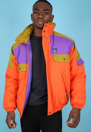 VINTAGE PUFFER SKI JACKET NJ467