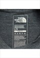 THE NORTH FACE VINTAGE GREY TSHIRT WOMENS