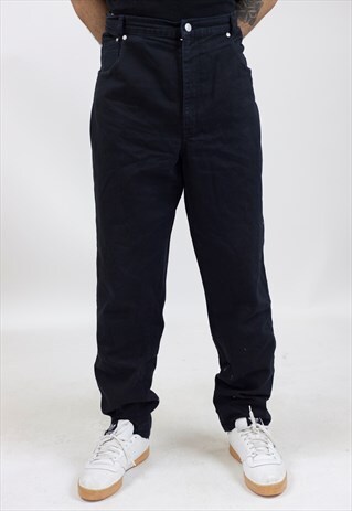 VINTAGE 90S BLACK DENIM JEANS