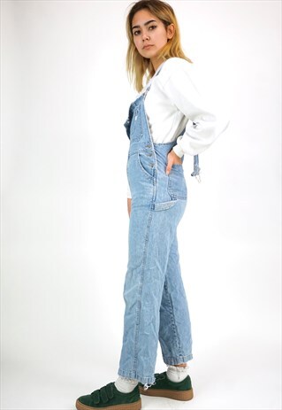 VINTAGE 90'S GUESS DENIM DUNGAREES