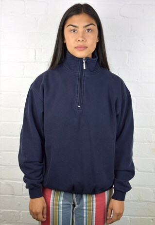VINTAGE 90'S 1/4 ZIP SWEATSHIRT