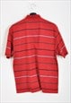 VINTAGE 90S STRIPPED POLO SHIRT
