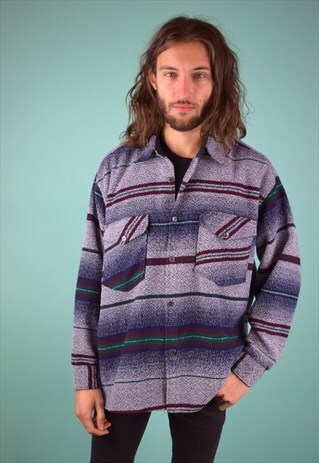 VINTAGE 90'S CHECKED SHIRT